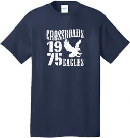 Youth/Adult Core Cotton Tee, Navy